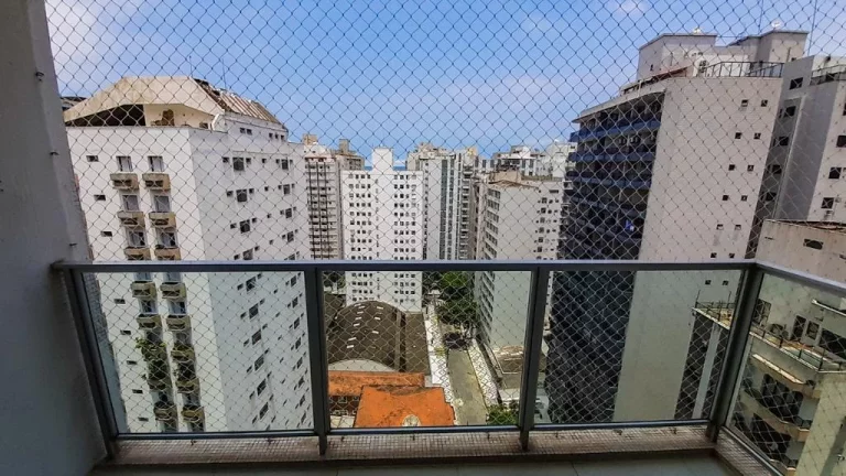 Imagem Apartamento com 3 dormitórios à venda, 90 m² - Pitangueiras - Guarujá/SP
