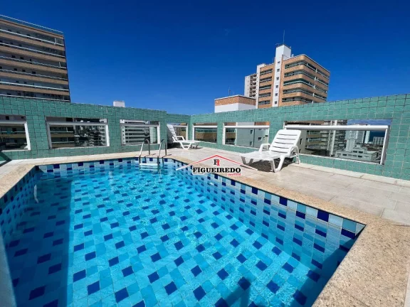 Imagem Apartamento com 1 dormitório à venda, 35 m² por R$ 285.000 - Boqueirão - Praia Grande/SP