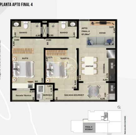 Imagem APARTAMENTO DE 2 DORMITÓRIOS A VENDA NO ITAGUÁ EM UBATUBA-SP