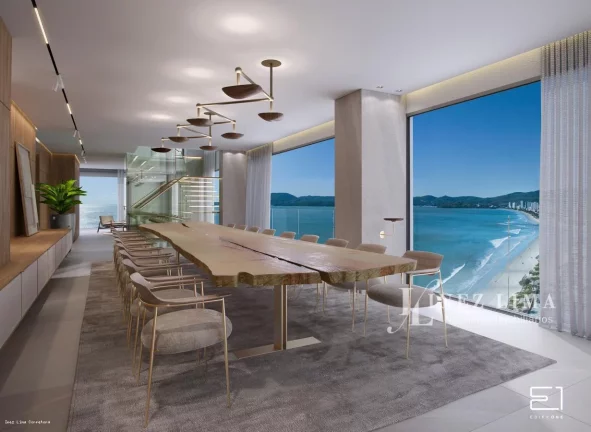 Imagem Apartamento Frente Mar para Venda em Itapema, meia praia, 4 dormitórios, 4 suítes, 5 banheiros, 3 vagas