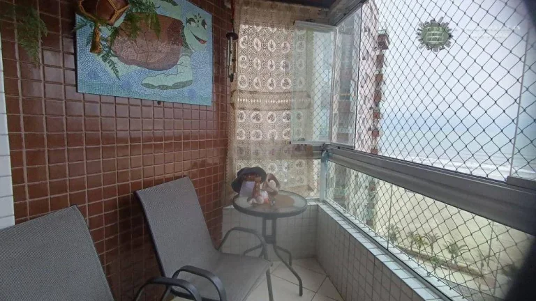 Imagem Apartamento com 2 dormitórios à venda, 89 m² por R$ 550.000 - Aviação - Praia Grande/SP