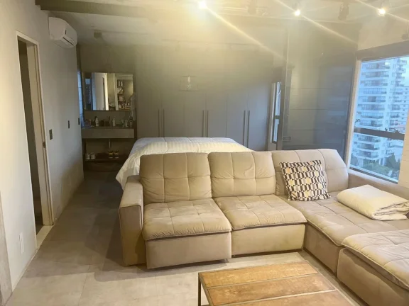 Imagem Apartamento 70M², 1Q, 1 Suíte, 2 Banheiros, 1 Vaga, Academia, Piscina, Playground, Mini Mercado, Pista Caminhada, Solarium, Sauna, Home Office.