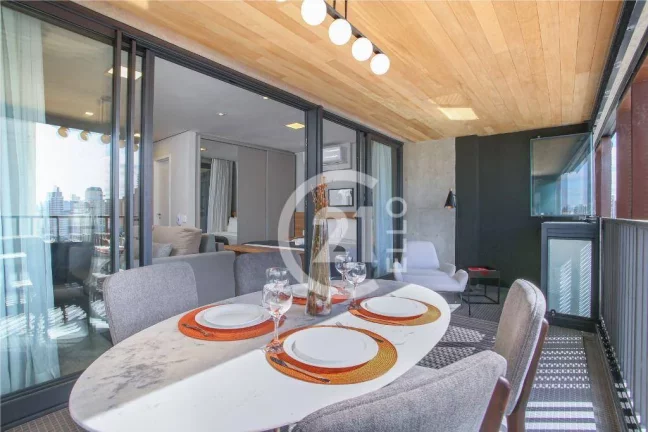 Imagem Apartamento com 1 dormitório mobiliado, R$ 10.234/mês - Vila Nova Conceição - São Paulo/SP