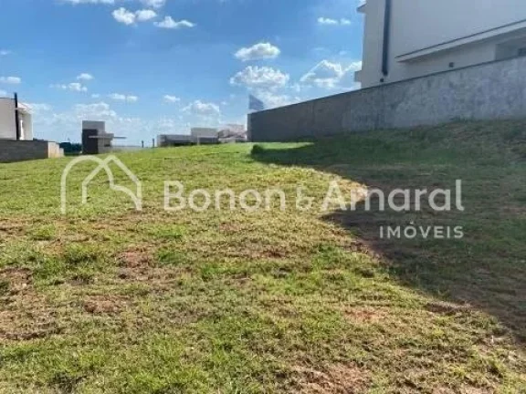 Imagem Terreno à venda no Condomínio Reserva do Itamaracá em Valinhos, com 420m², pronto para construir...