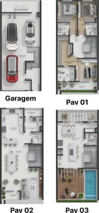Imagem CASA RESIDENCIAL em Bombinhas - SC, Quatro Ilhas