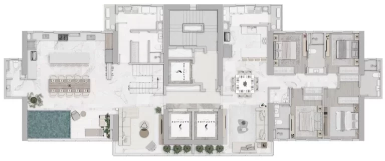 Imagem Sapphire Tower - Apartamento à venda no bairro Centro - Balneário Camboriú/SC