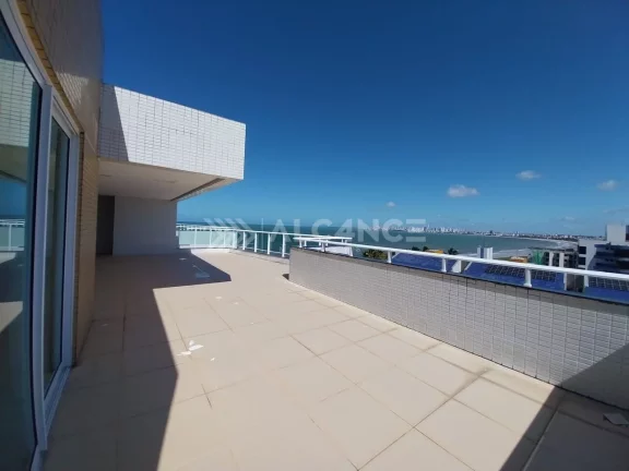 Imagem Apto Alto Padrão - 4 Suítes - 375m² - Ponta de Campina, Cabedelo/PB