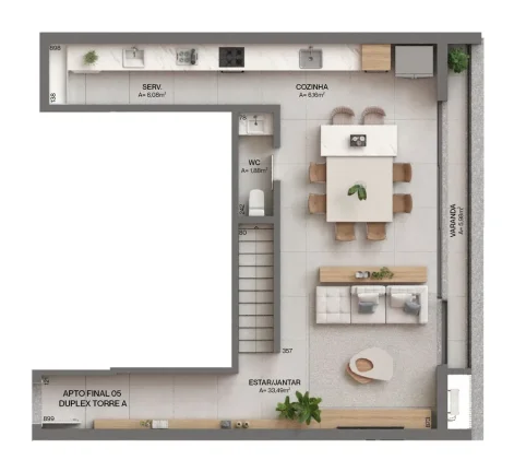 Imagem Apartamento 2 Dormitórios para venda em Florianópolis - SC