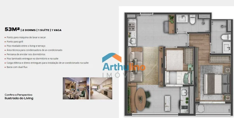 Imagem Apartamento com 2 dormitórios à venda, 40 m² por R$ 336.150,00 - Vila Guilhermina - São Paulo/SP