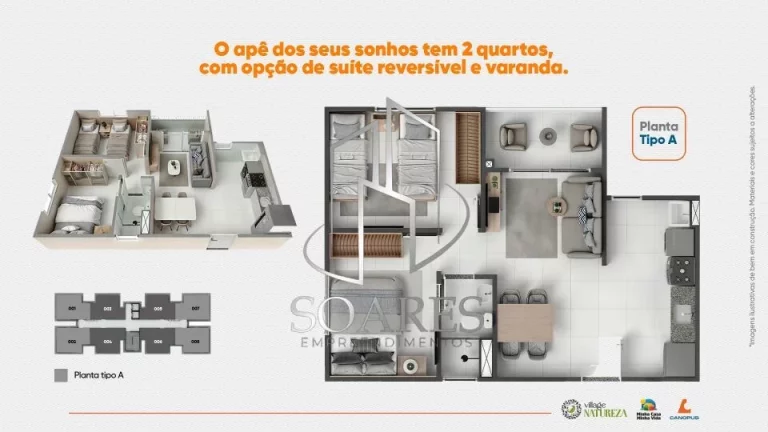 Imagem Village Natureza: Chegou a sua Vez - Renda Familiar apartir de 4 mil