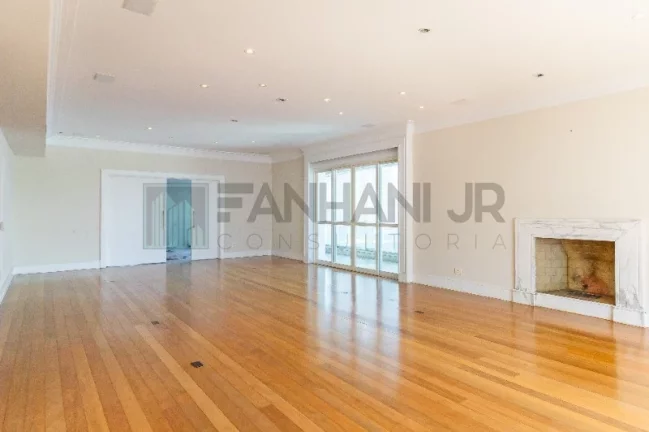 Imagem Deslumbrante apartamento de 4 quartos e 4 suítes no Jardim Paulistano, São Paulo - SP: 465m², 4 salas, 6 banheiros e 5 vagas de garagem.