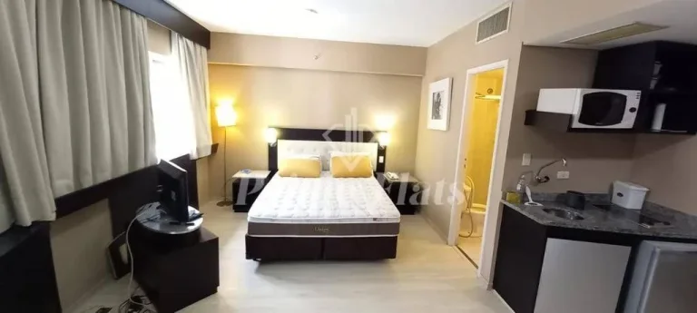 Imagem Flat disponível para locação no Mercure São Paulo Bela Vista, com 28m², 1 dormitório e 1 vaga