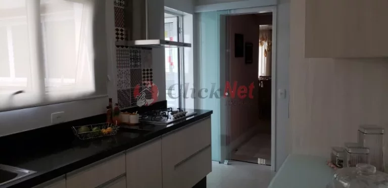 Imagem Lindo apartamento todo mobiliado à venda, de fino acabamento no Centro, São Bernardo do Campo, com 3 suítes, 3 vagas, 155 m².