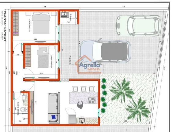 Imagem Casa à venda no bairro JARDIM FLOR DA SERRA - Mogi Guaçu/SP