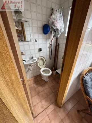 Imagem Imperdível cobertura à venda em Praia Grande-SP, bairro Tupi! 3 quartos, 1 suíte, 2 salas, 2 banheiros, garagem, 185m²!