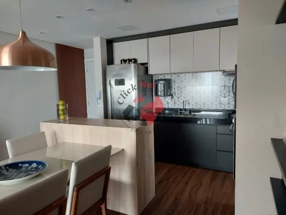 Imagem Lindo apartamento à venda, porteira fechada, localizado na Vila Assunção, Santo André com 3 dormitórios, sendo 1 suíte, 2 vagas, 90m².