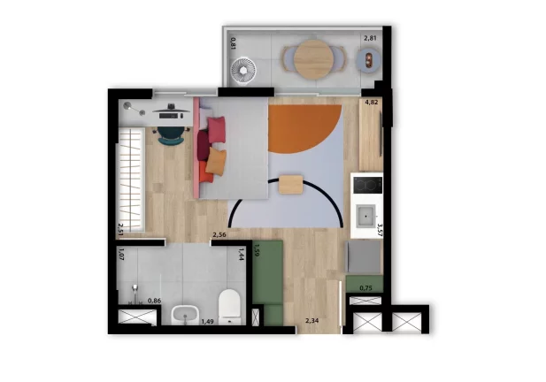 Imagem Apartamento em Vila Madalena - São Paulo SP