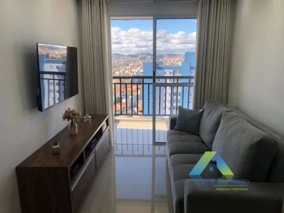 Imagem SANTO ANDRÉ Apartamento 50M², 2 dormitórios, 1 vaga, lazer completo ao lado do Parque Central e Shopping ABC, excelente valor !!!!