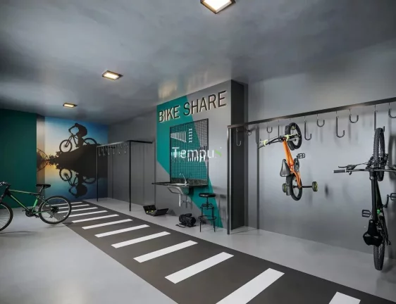 Imagem Wish 37 - Apartamento de 79m² 3 quartos1 suíte à venda no bairro Setor Bueno - Goiânia/GO