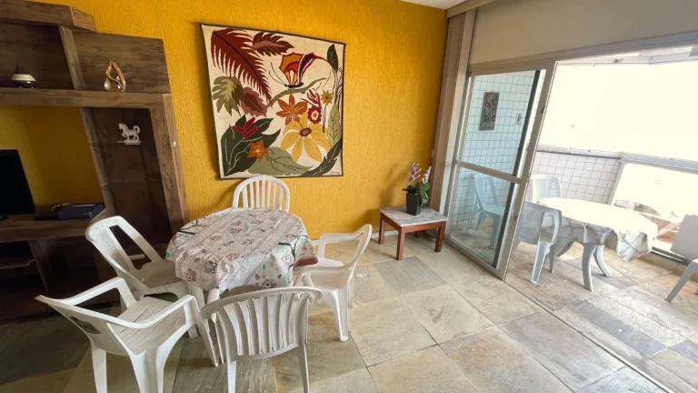 Imagem Apartamento Alto Padrão, 03 Quartos sendo 01 Suite, 02 Vagas de Garagem, Area de Lazer, Beira Mar, Praia do Morro, Guarapari - ES