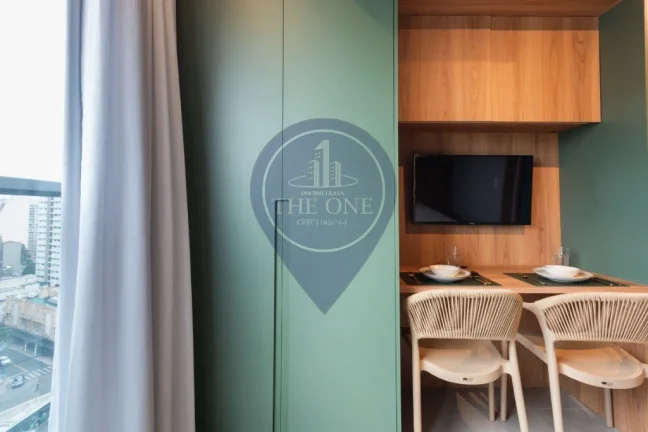 Imagem Studio de Luxo para Locação no Paraíso, São Paulo-SP: 1 Quarto, 1 Banheiro e 22m² de Conforto!