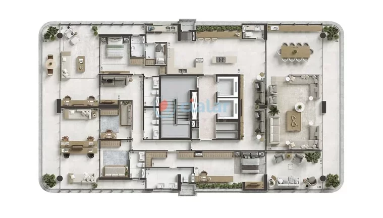 Imagem Garden à venda 3 Quartos 3 Suites 3 Vagas 304.6M Ipanema Rio de Janeiro - RJ | Vista Ipanema
