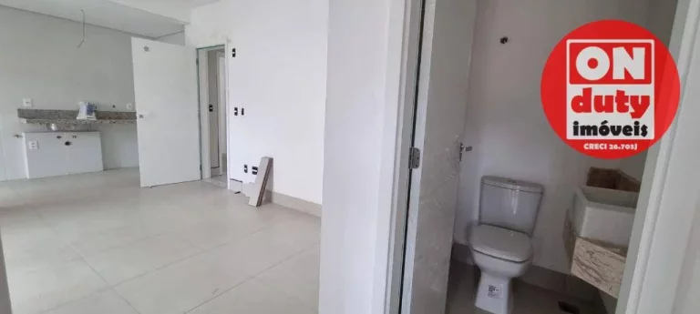 Imagem Apartamento com 1 dormitório à venda, 54 m² por R$ 690.000,00 - Boqueirão - Santos/SP