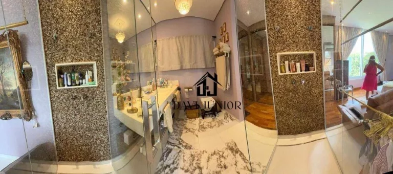 Imagem Casa com 4 suites à venda, 393 m² por R$ 4.600.000 - Condomínio AlphaVille Nova Esplanada 1 - Votorantim/SP