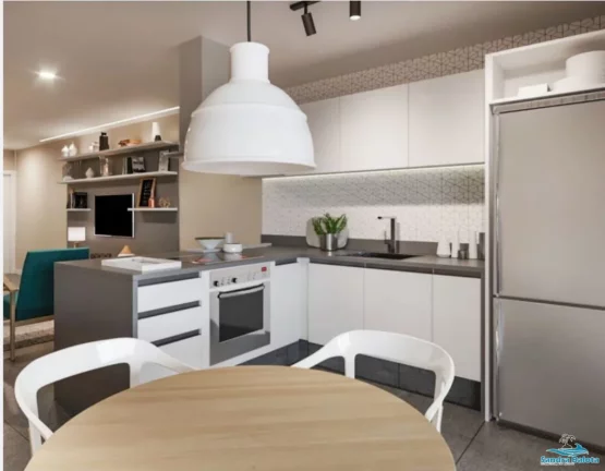 Imagem Apartamento com 2 dormitórios sendo 1 suíte no centro de Ubatuba