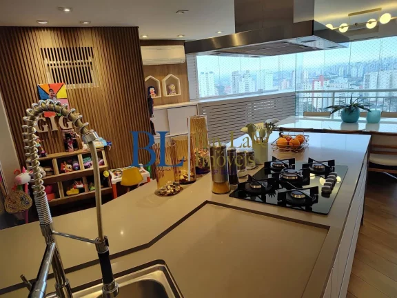 Imagem Vende apartamento Família Mooca 122M² 3 Suítes, Sacada Gourmet, Andar alto