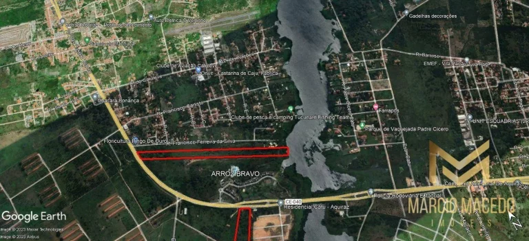 Imagem Terreno à venda, 70000 m² por R$ 12.250.000,00 - Catú - Aquiraz/CE