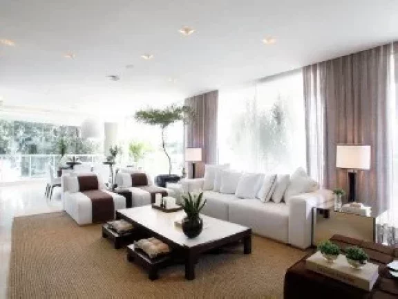 Imagem Imperdível apartamento de luxo com 4 suítes no Condomínio Design Campo Belo, São Paulo-SP: 5 banheiros, 3 vagas, 219m²!