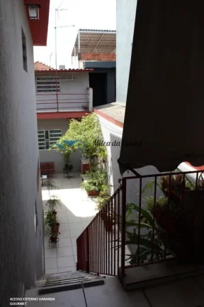 Imagem Sobrado à Venda com 3 dormitórios 3 vagas com Casa nos Fundos, Homero Thon , Santo André