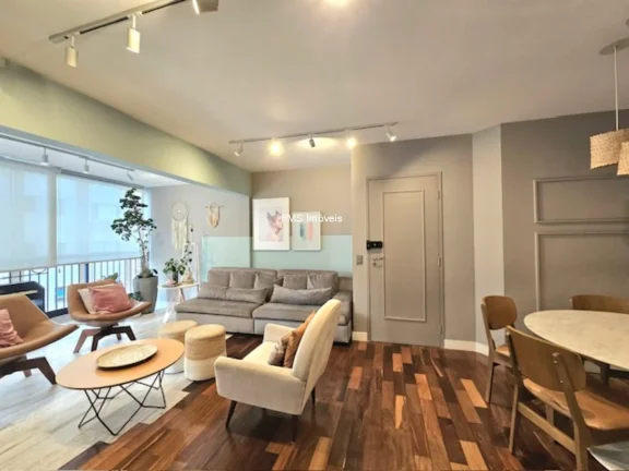 Imagem Apartamento de Luxo em Moema, São Paulo-SP: 3 Quartos, 1 Suíte, 1 Sala, 2 Vagas, 100m² - Imperdível!