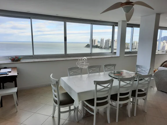 Imagem Imperdível cobertura de luxo à venda em Guarujá-SP, bairro Pitangueiras, 4 quartos, 2 suites, 2 salas, 3 banheiros, 1 vaga, 190m².