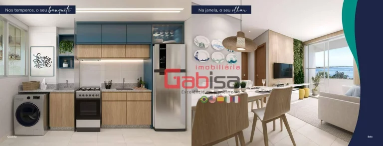 Imagem Apartamento com 2 dormitórios à venda, 49 m² por R$ 279.900,00 - Baixo Grande - São Pedro da Aldeia/RJ