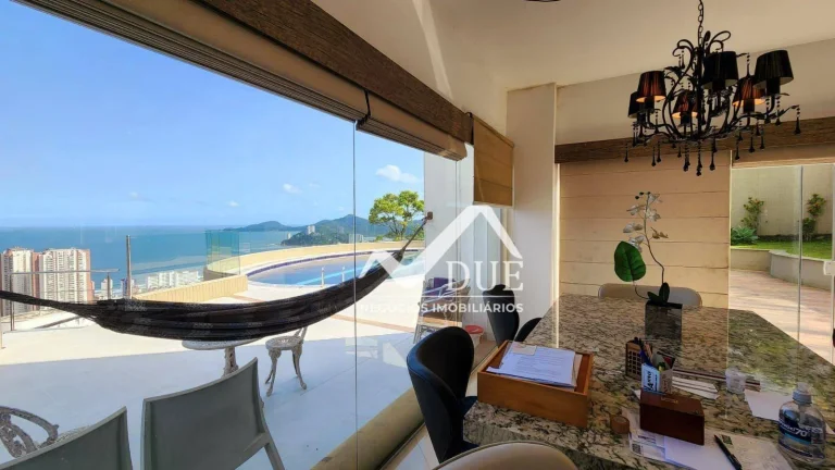 Imagem MANSÃO MORRO SANTA TEREZINHA, 4 SUITES à venda, 800 m² por R$ 9.800.000 - Marapé - Santos/SP