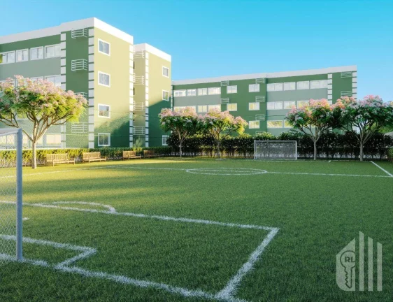 Imagem Apartamento em construção, 2 dormitórios à venda por R$ 178.190,00 - Condomínio VILLAGE DEL VILLE - Verde Cap/zona sudeste - Teresina/PI