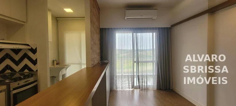 Imagem Apartamento com 2 dormitórios 1 suíte repleto de armários planejados nos dormitórios e cozinha ar cond 65 m2 Condomínio Plaza Itu à venda