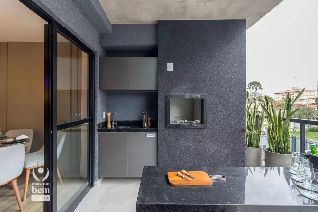 Imagem Apartamento novo com ampla sacada c/ churrasqueira, 3 quartos (1 suíte) à venda por R$ 875.000 - Boa Vista - Curitiba/PR