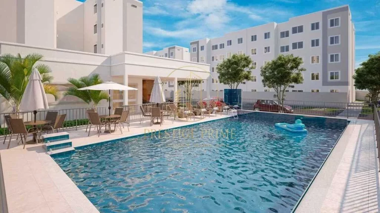 Imagem Apartamentos de 2 quartos no Guaratiba, em condomÃ­nio fechado com Ã¡rea de lazer completa. SeguranÃ...