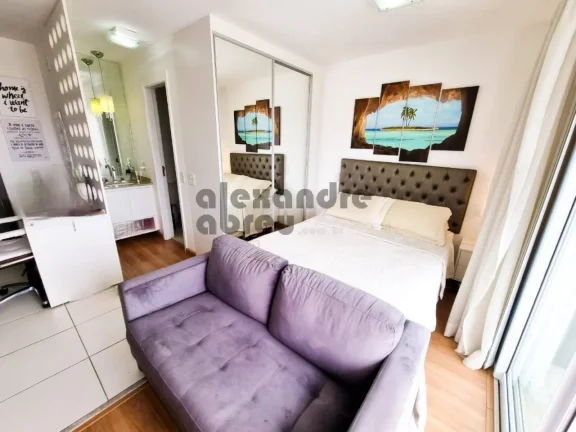 Imagem Apartamento studio com terraço e 1 vaga a venda em Perdizes