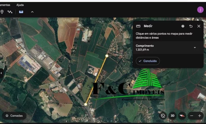 Imagem Área para Venda em Limeira, BAIRRO PARRONCHI
