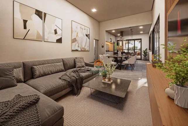 Imagem Casa com 4 dormitórios à venda, 180 m² por R$ 1.390.000,00 - Condomínio Parque dos Buritis - Lagoa Santa/MG