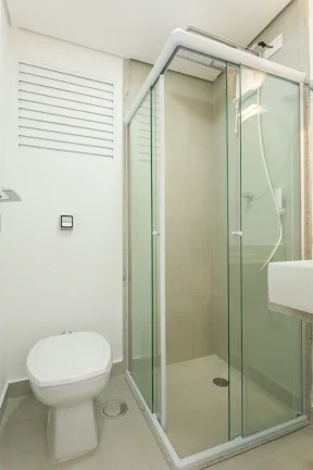 Imagem Apartamento Reformado 30M², 1Q, 1 Banheiro, 1 Vaga, Sol da Manhã, Churrasqueira, Salão de Festas.
