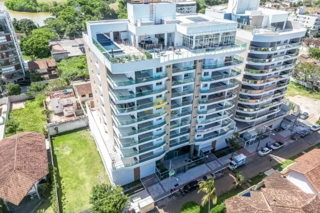 Imagem Apresentamos um imóvel de alto padrão com 4 suítes, 3 vagas de garagem e lazer completo na cobert...