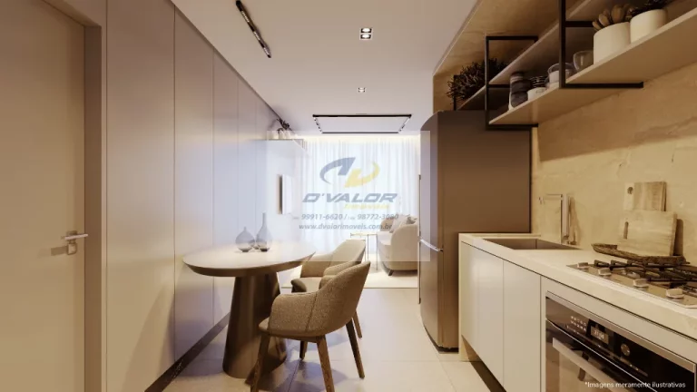 Imagem Vendo Apartamentos de 21 à 101m², com 1 ou 2 quartos e 1 vaga