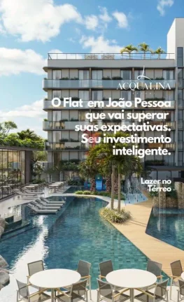 Imagem Vende-se flat novo prestes a ser entregue , estilo Resort no Cabo Branco