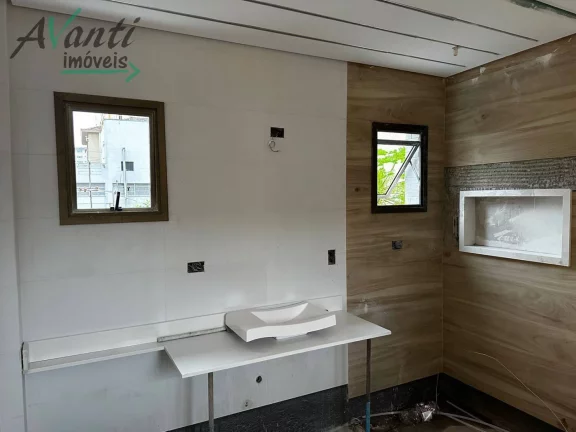 Imagem Casa Sobrado Residencial Nova com 3 Dormitórios e 3 Banheiros em Campo Grande, Santos