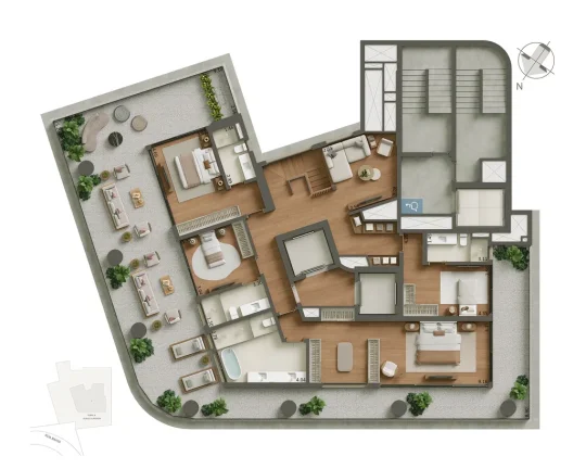 Imagem APARTAMENTO RESIDENCIAL em São Paulo - SP, Higienópolis